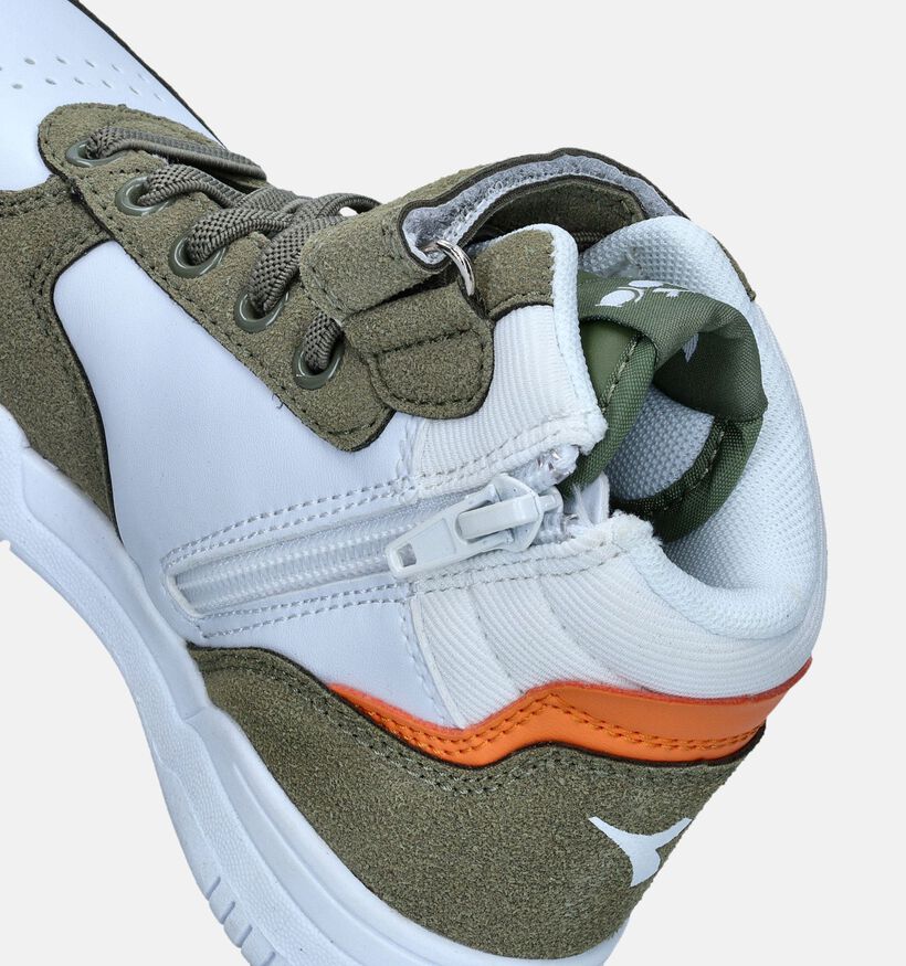 Diadora Raptor Mid Dusty PS Witte Sneakers voor jongens, meisjes (345894)