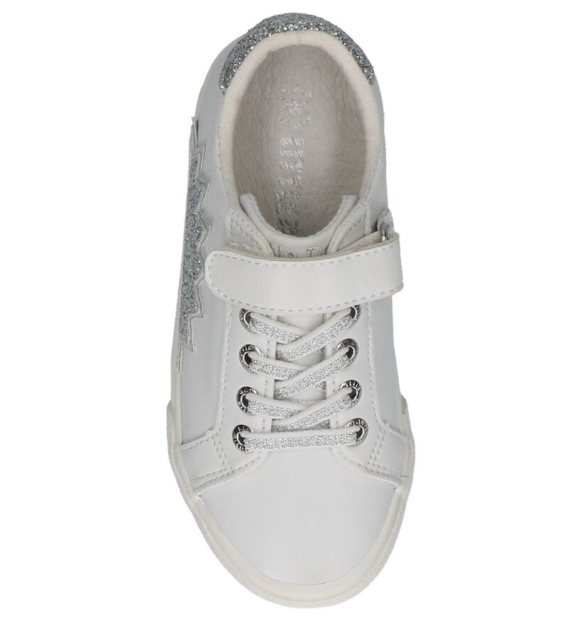 Velcroschoenen Wit Little David in kunstleer (217960)