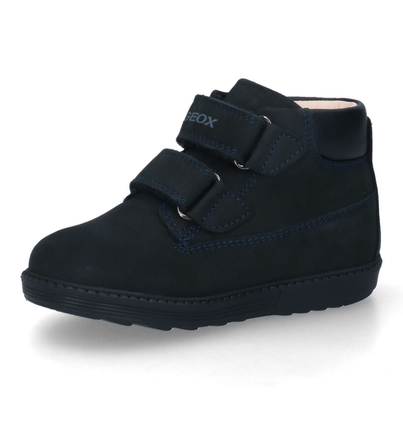 Geox Hynde Bottines en Bleu en nubuck (317566)