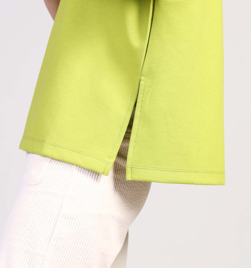 Pieces Mula Oversized Groene T-shirt Pieces Mula Oversized Groene T-shirt voor dames (365631)