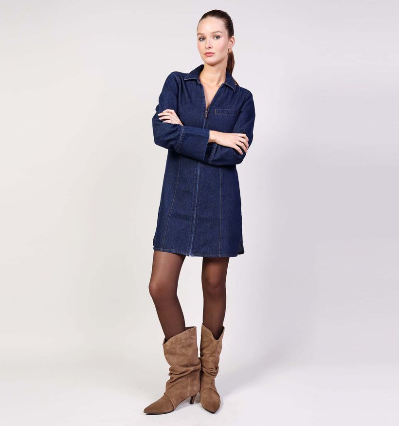 JDY Sally Zip Robe en Bleu pour femmes (365268)