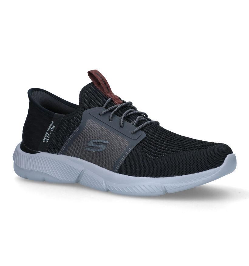 Skechers Ingram Brackett Zwarte Slip-ins voor heren (326188)