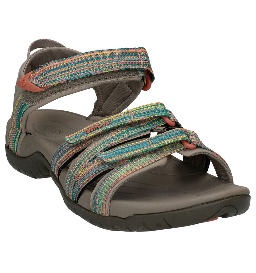 Teva Tirra Zwarte Trekkingsandalen voor dames (354718)