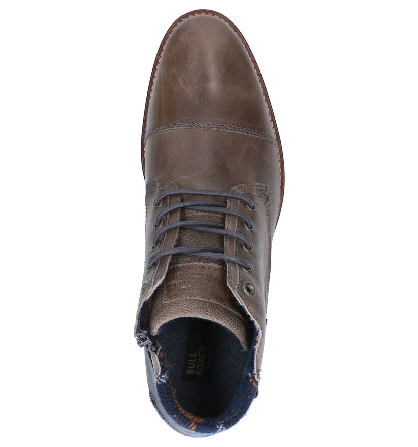 Bullboxer Chaussures classiques en Gris en cuir (260597)