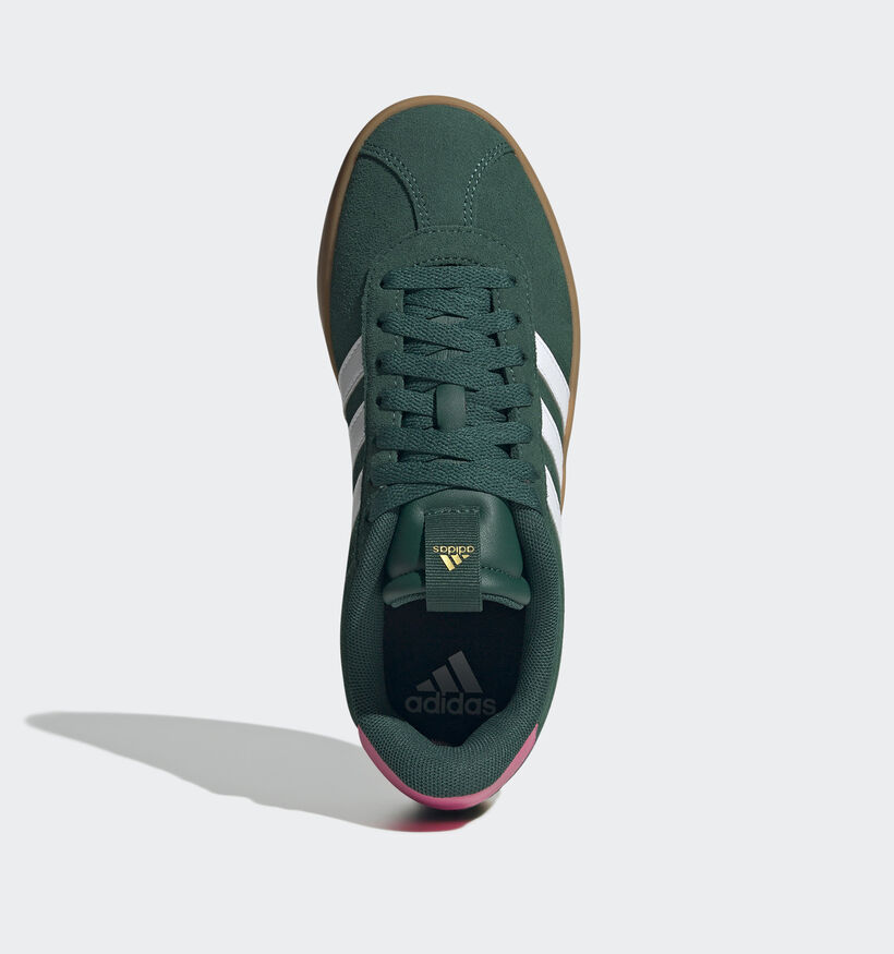 adidas VL Court Baskets sportives en Vert pour femmes (357161) - pour semelles orthopédiques
