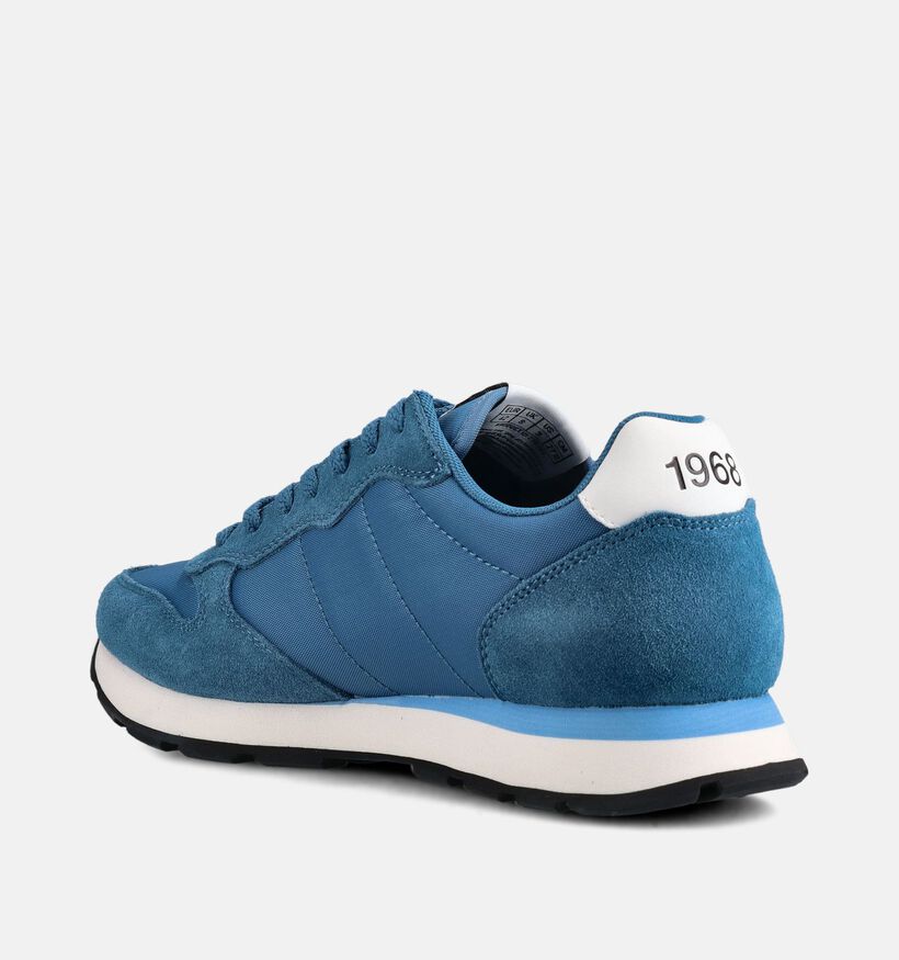 Sun68 Tom Blauwe Lage Sneakers voor heren (368799) - geschikt voor steunzolen