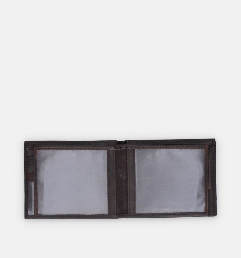 Euro-Leather Portefeuille en Marron pour hommes (353553)