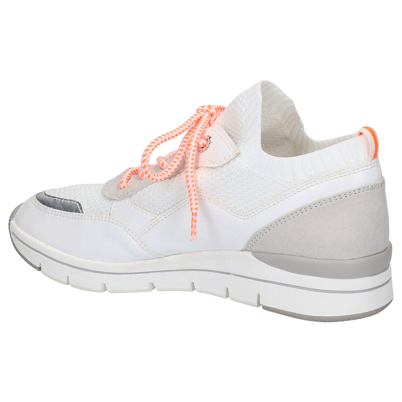 Marco Tozzi Baskets basses en Blanc en simili cuir (270645)