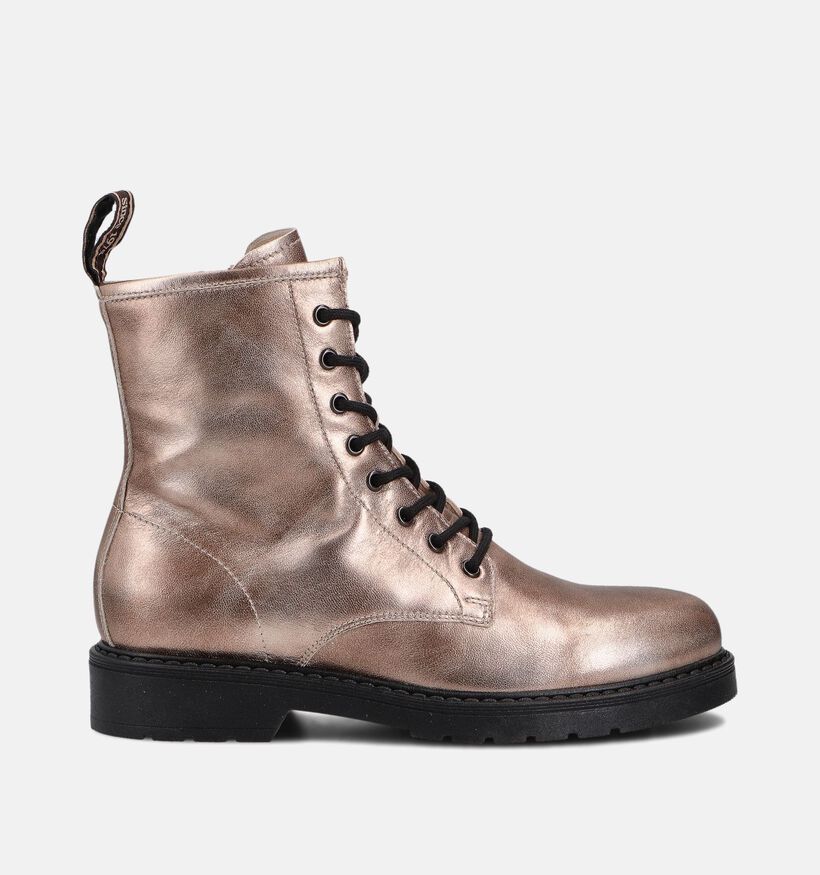 NeroGiardini Veterboots Goud voor dames (361706) - geschikt voor steunzolen