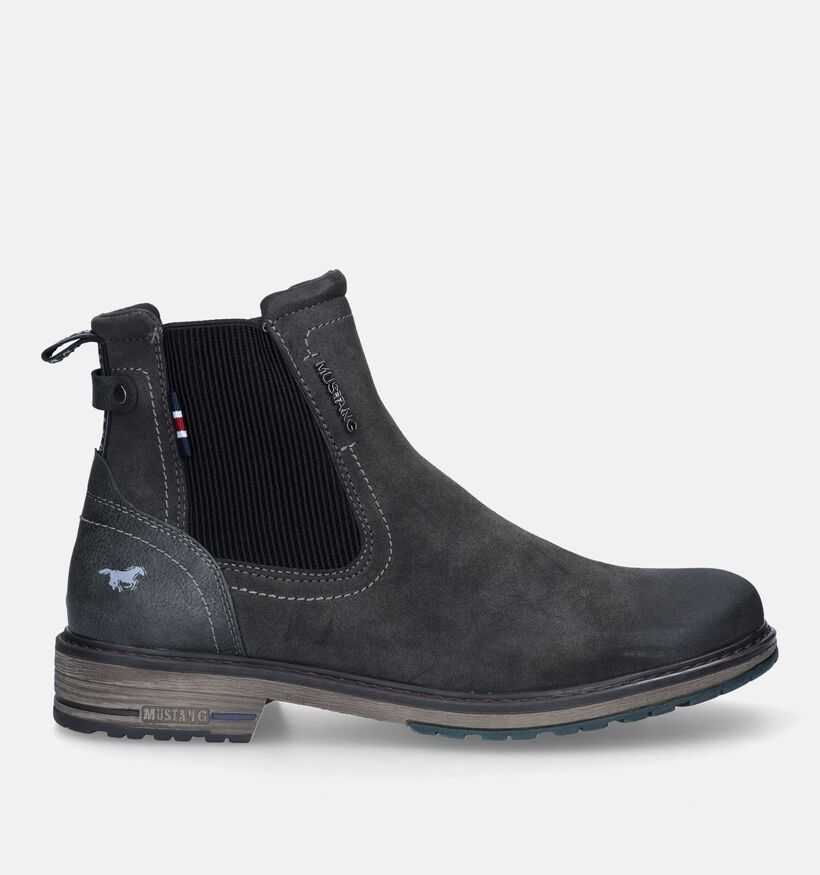 Mustang Grijze Chelsea boots voor heren (345483)