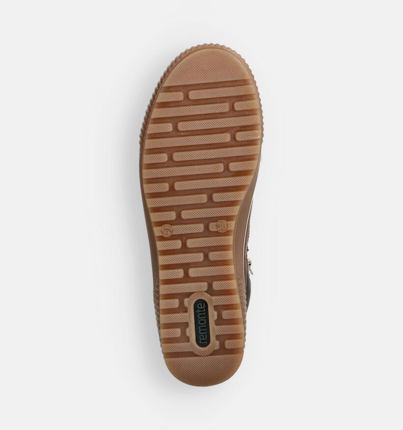 Remonte Cognac Hoge Schoenen voor dames (360395) - geschikt voor steunzolen