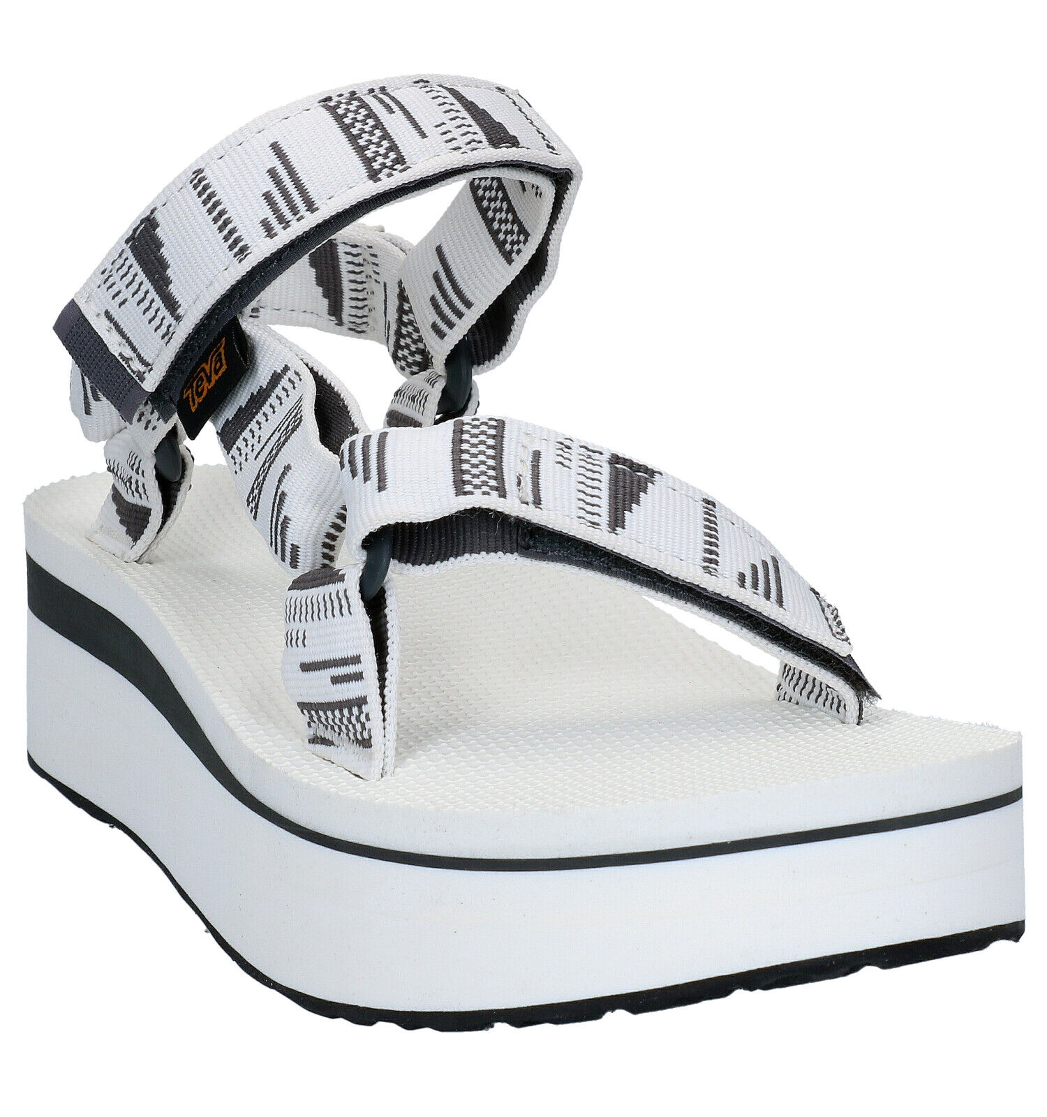 Witte teva sale sandalen