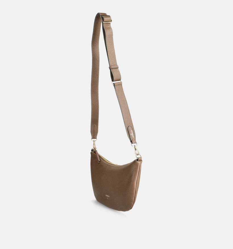 Crinkles Bruine Crossbodytas voor dames (381703)