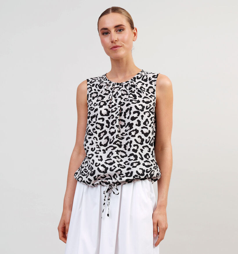 Comma Casual Identity Débardeur en Gris pour femmes (358264)
