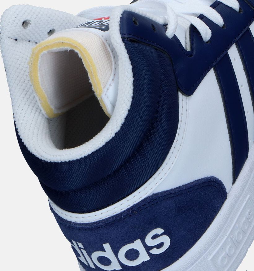 adidas Hoops 3.0 Mid Baskets en Bleu pour hommes (334730)