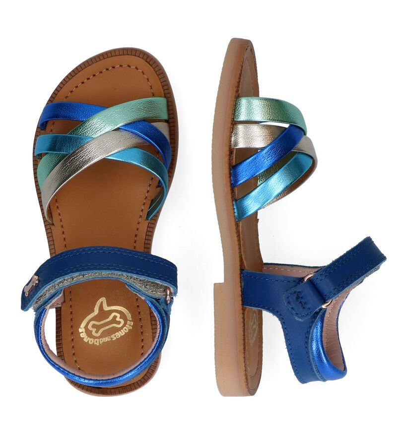STONES and BONES Marle Sandales en Bleu pour filles (304137)