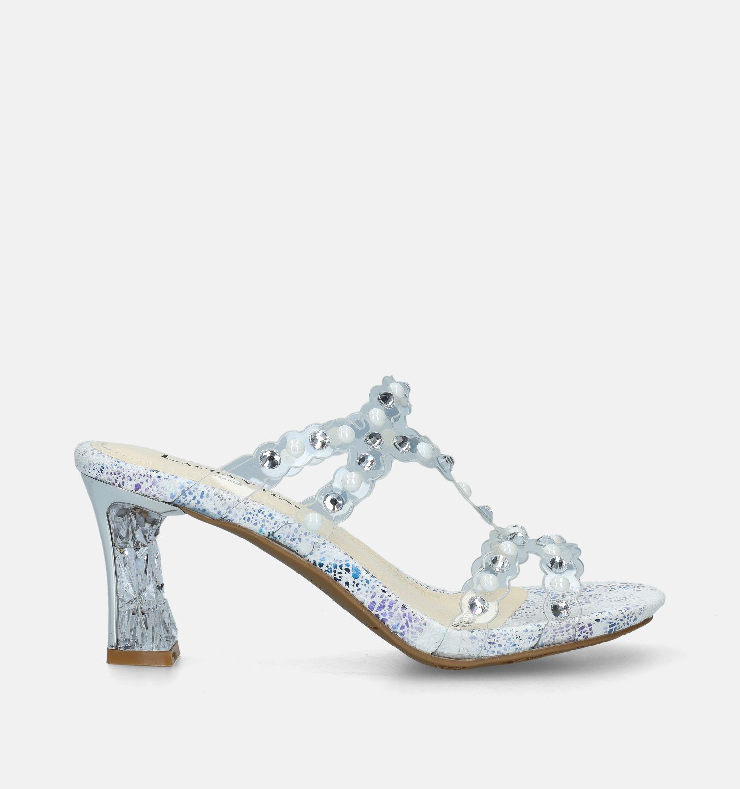 Laura Vita Nino 06 Witte Muiltjes Dames Slippers Online op TORFS.BE