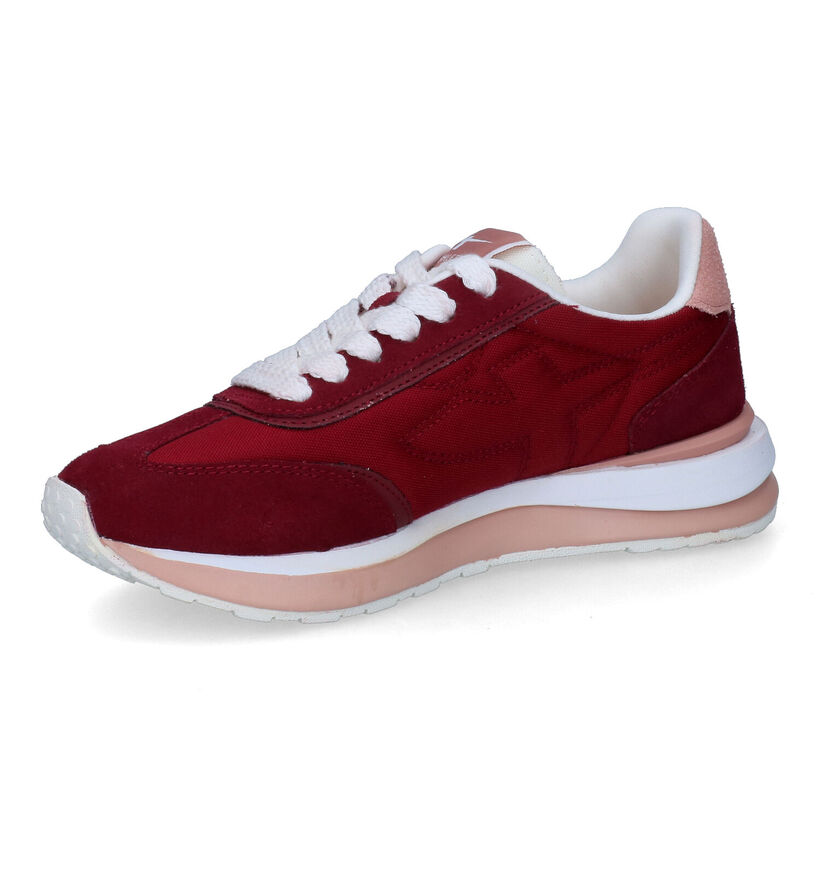 Tamaris Fashletics Bordeaux Sneakers voor dames (313189) - geschikt voor steunzolen