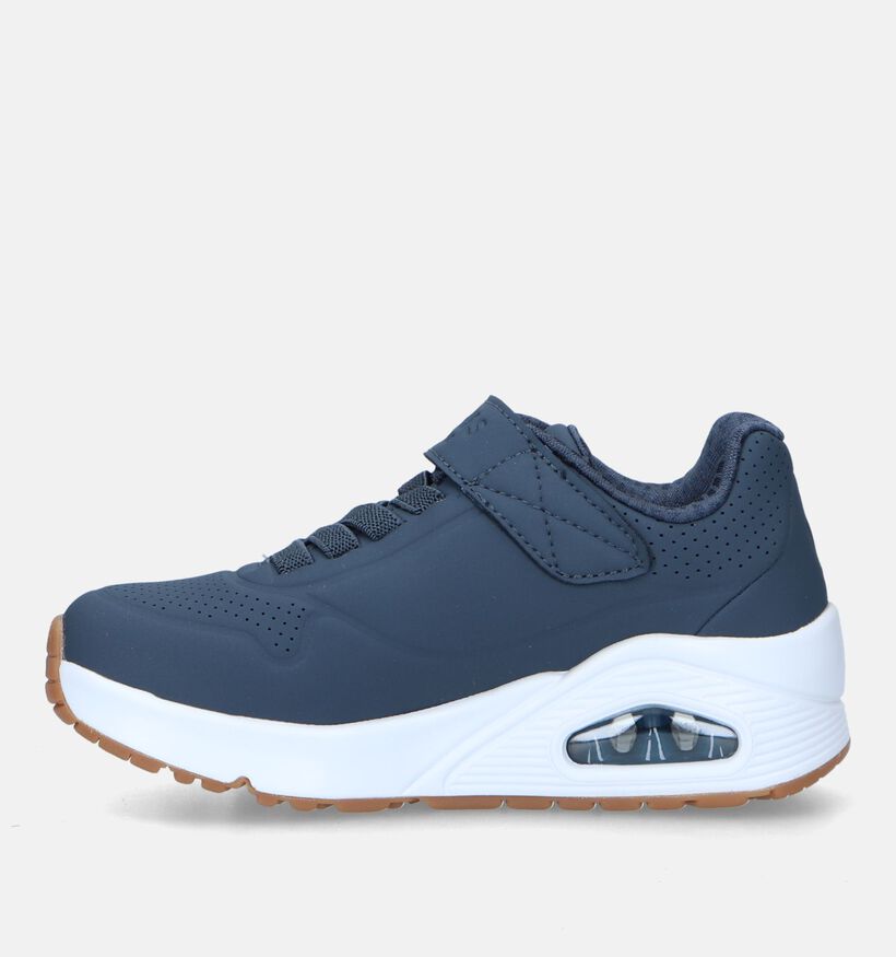 Skechers Uno Stand On Air Blauwe Sneakers voor jongens, meisjes (334321)