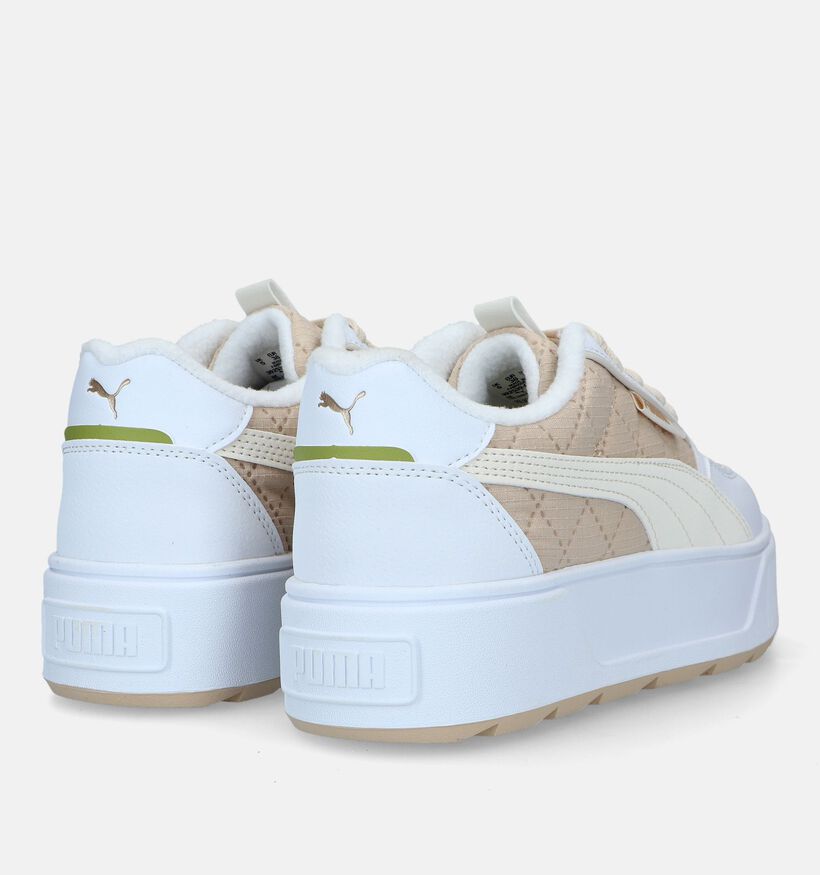 Puma Karmen Rebelle Van Life Beige Sneakers voor dames (326417) - geschikt voor steunzolen