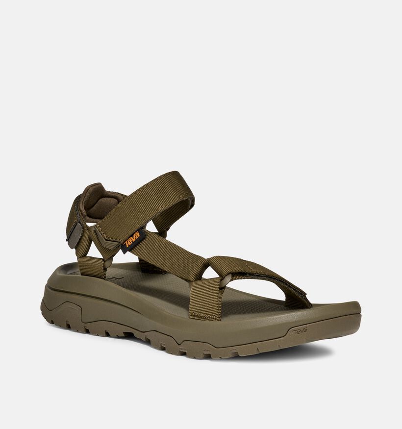 Teva Hurricane Sandales en Vert kaki pour hommes (370681)