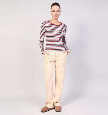 Pieces T-shirts Bordeaux