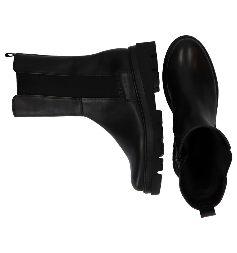Gabor OptiFit Bottines Chelsea en Noir pour femmes (297228) - pour semelles orthopédiques