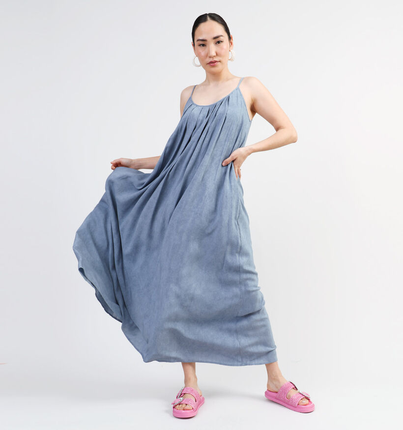 Orfeo Gabrielle Robe maxi en Bleu pour femmes (345081)