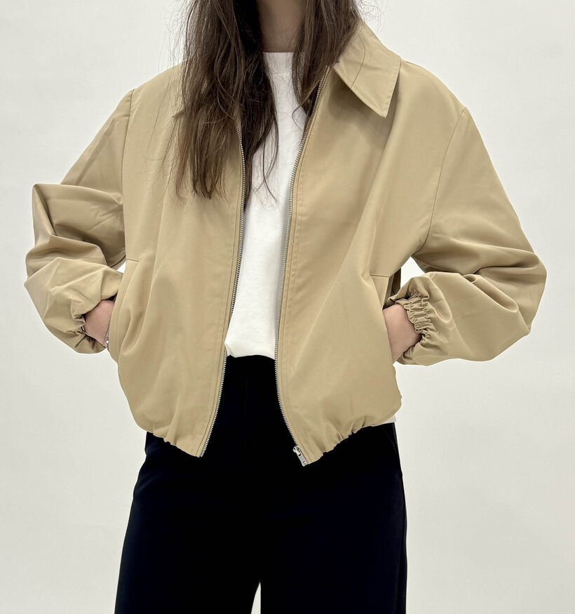 Minus Manteau courts en Beige pour femmes (366703)