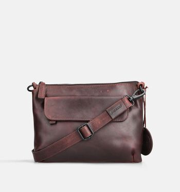 Saccoo Crossbody tassen Cognac/Bruin