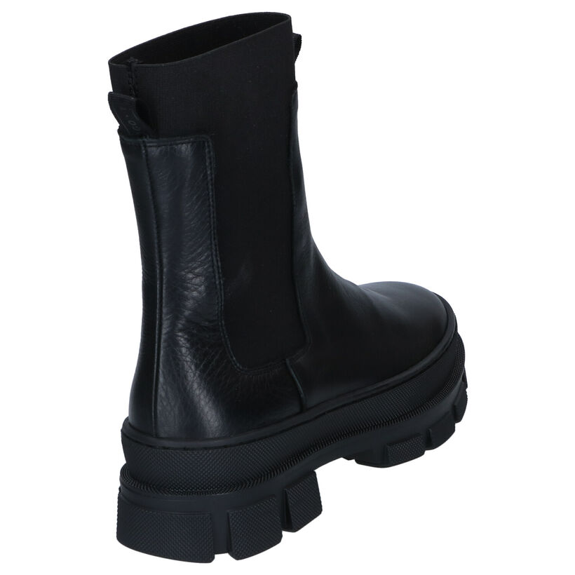 Tango Romy Bottines Chelsea en Noir en cuir (299279)