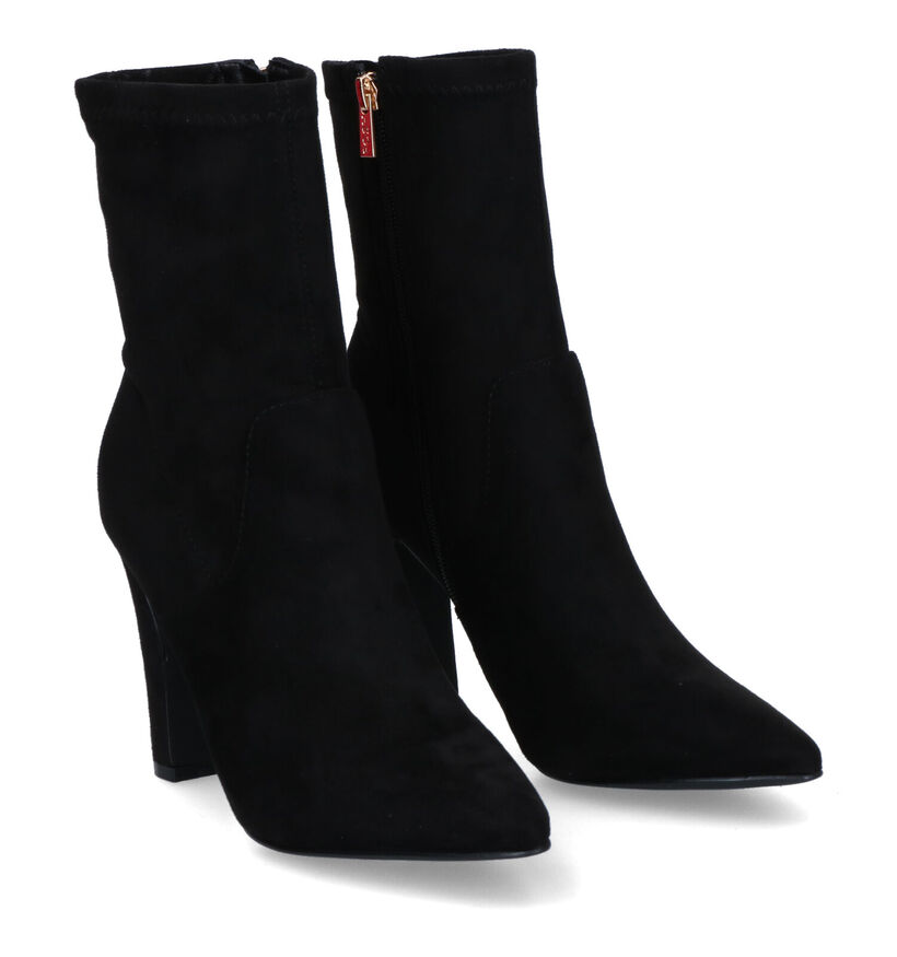 Poelman Bottes courtes en Beige clair pour femmes (318628)