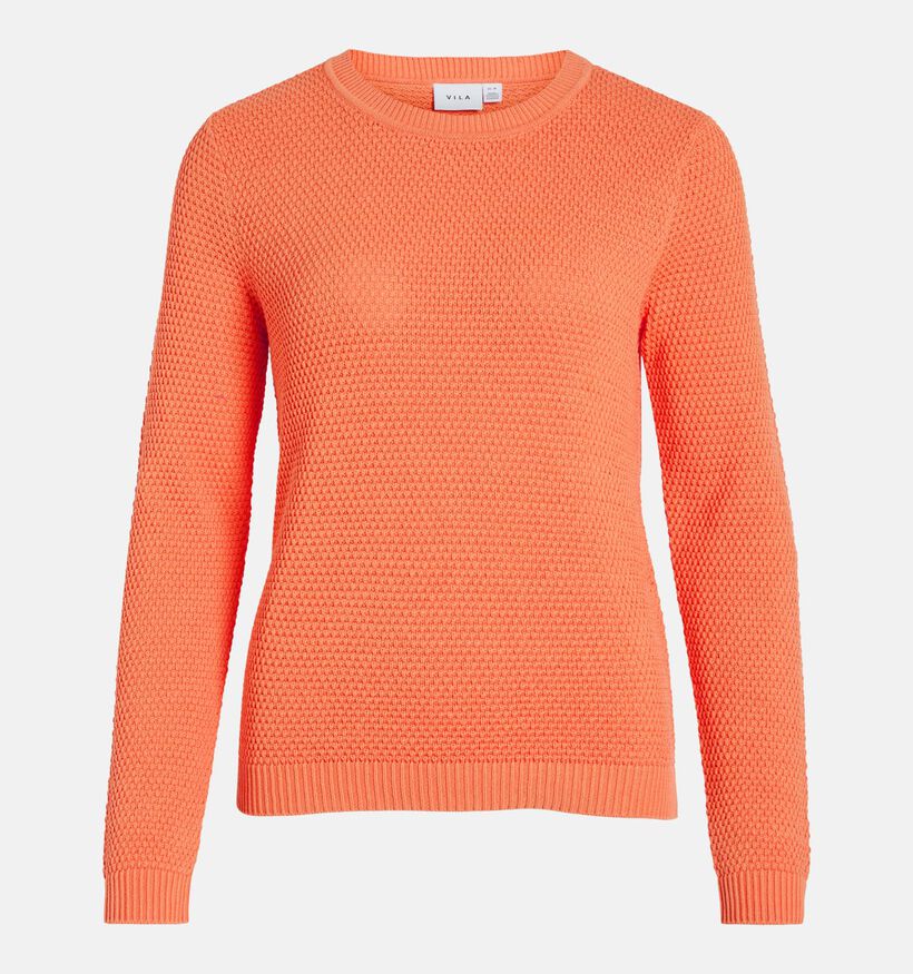 Vila Dalo Oranje Pull voor dames (335446)