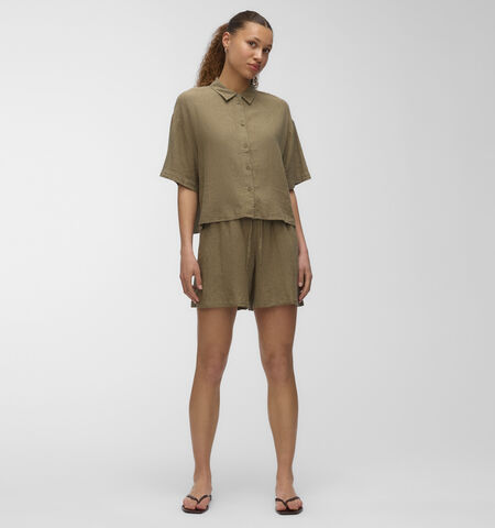 Vero Moda Pantalons Vert