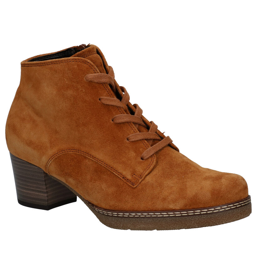 Gabor OptiFit Bordeaux Enkellaarzen in nubuck (282429)