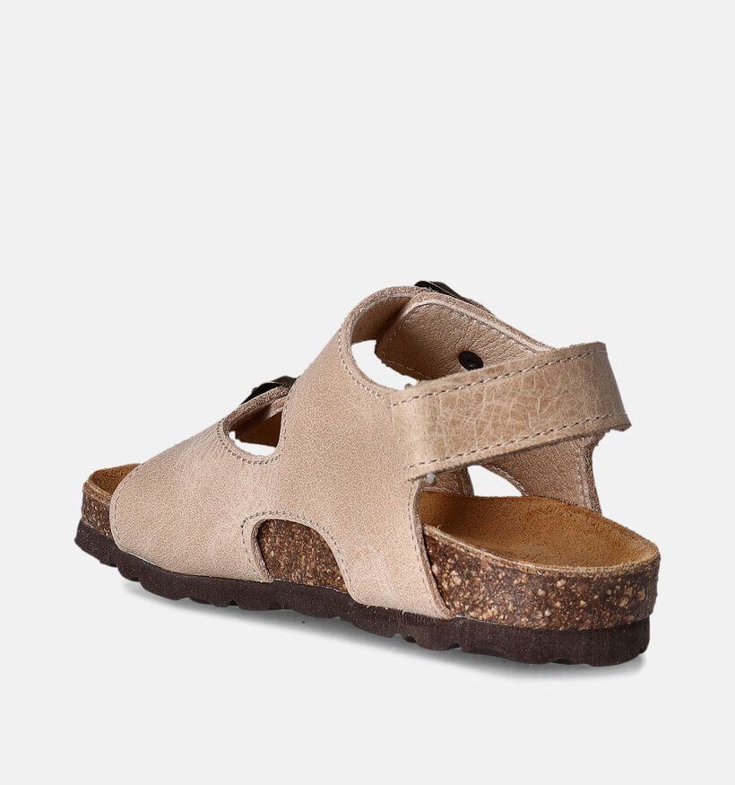 Milo & Mila Beige Sandalen voor jongens, meisjes (356285)