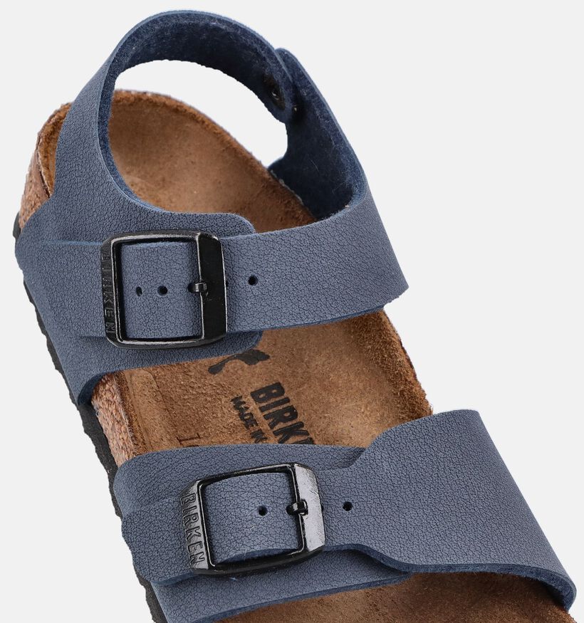 Birkenstock New York Blauwe Sandalen voor jongens, meisjes (368288)