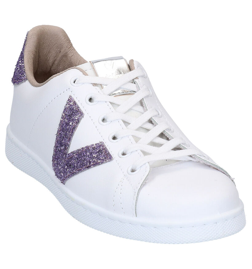 Victoria Baskets casual en Blanc en cuir (275073)