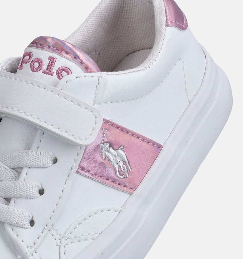 Polo Ralph Lauren Ryley PS Baskets basses en Blanc pour filles (368897)