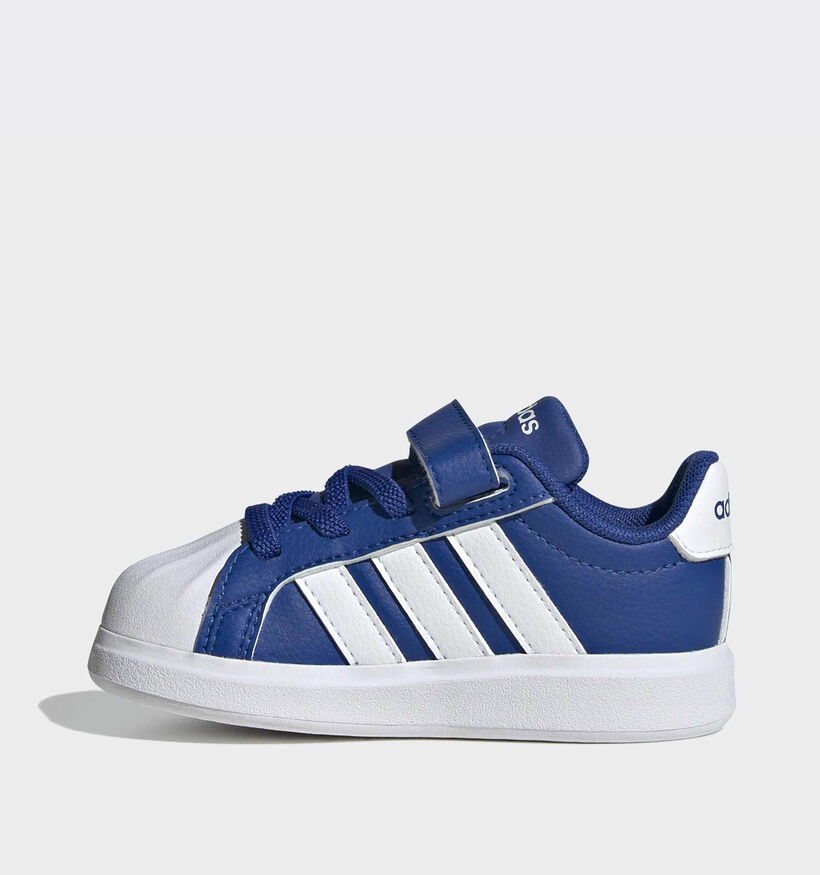 adidas Streettalk Blauwe Sneakers voor jongens (372798) - geschikt voor steunzolen