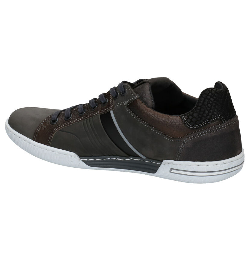 Björn Borg Coltrane Chaussures à lacets en Gris en cuir (278770)