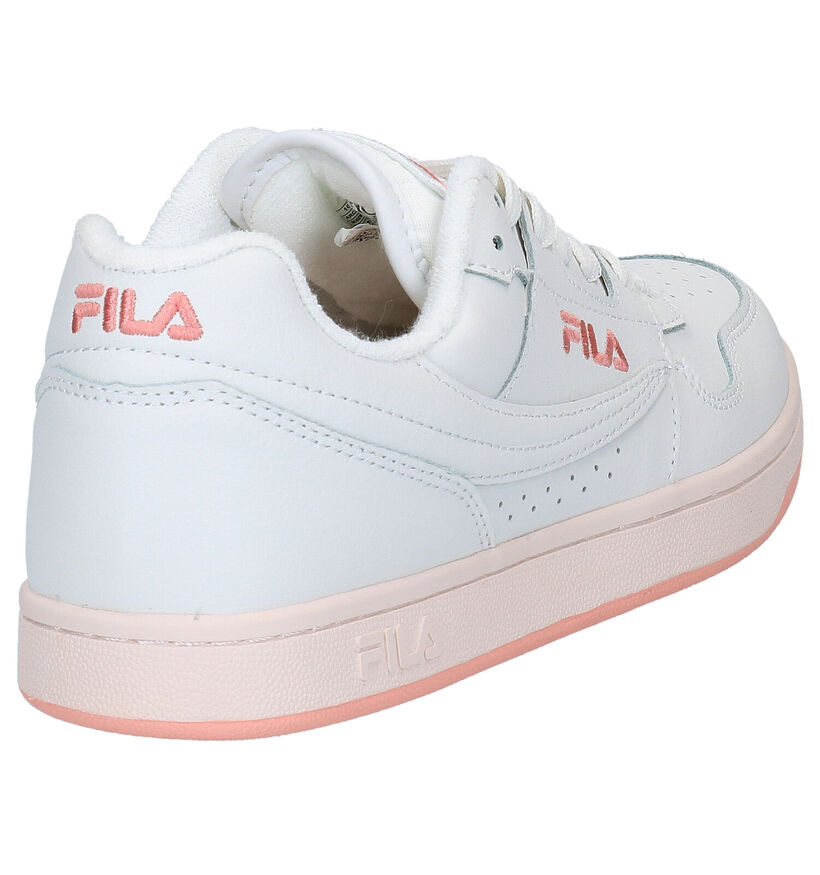 Fila Arcade Low Witte Sneakers in kunstleer (274636)