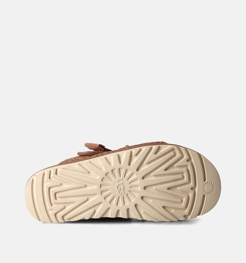 UGG Goldenstar Sandales plates en Cognac pour femmes (352817)