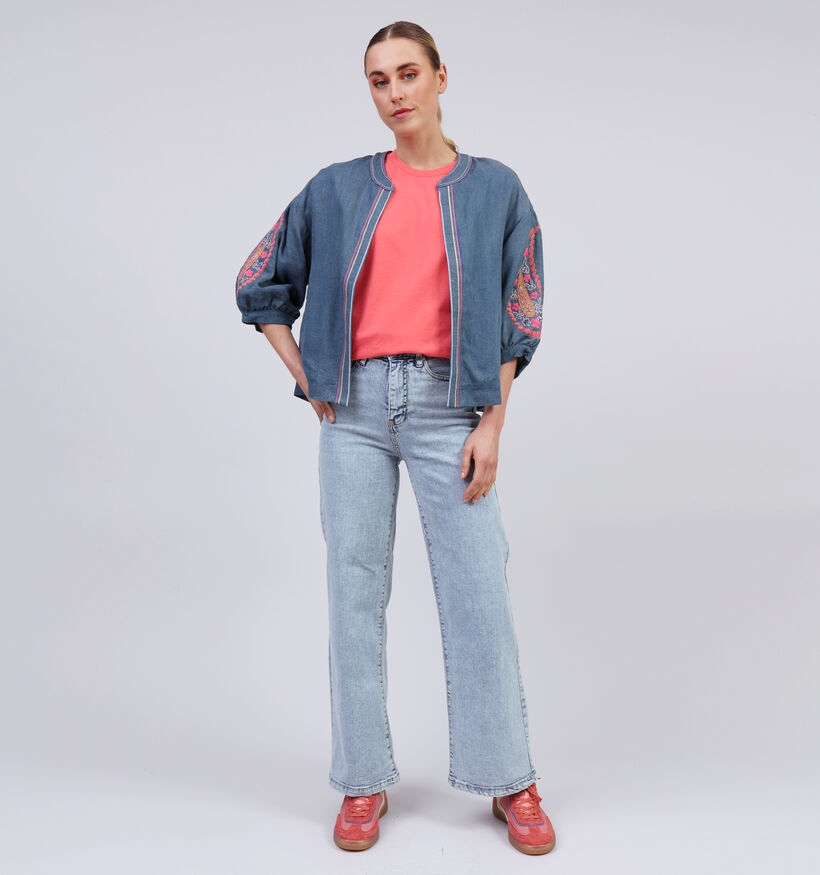 Orfeo Jenat Blauwe Korte Jas voor dames (358546)