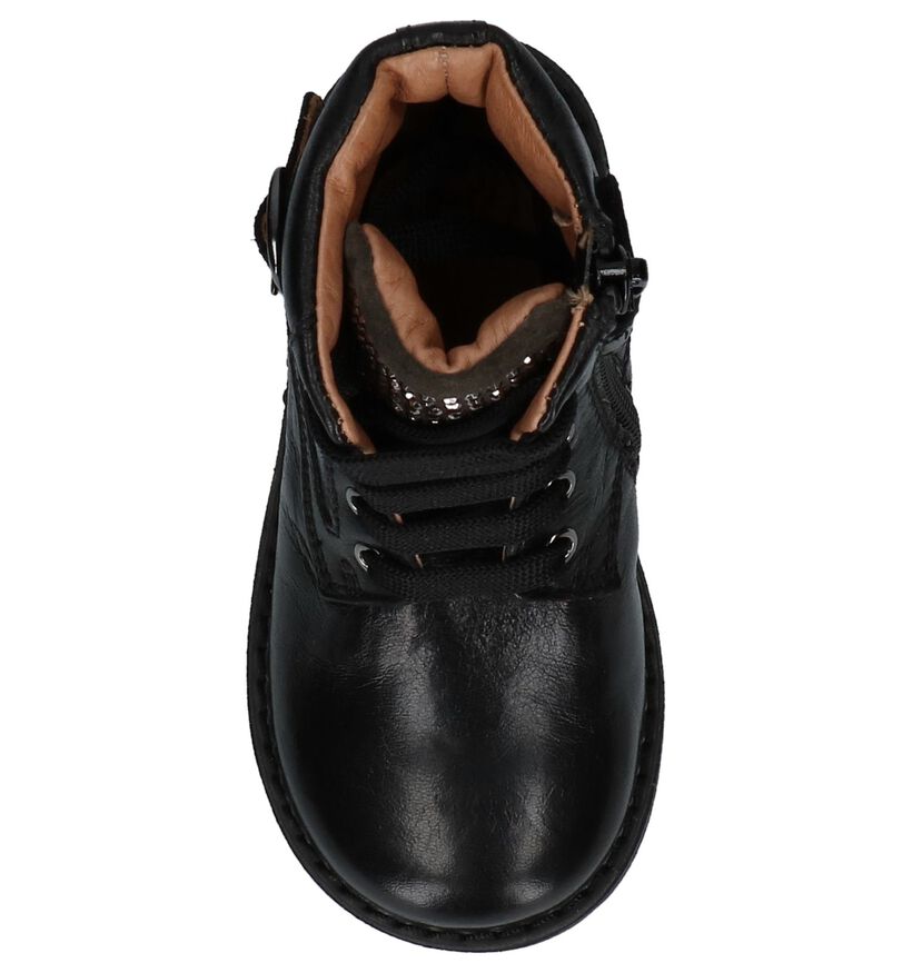 FR by Romagnoli Chaussures hautes en Noir en cuir (223436)