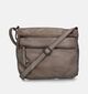 Hide & Stitches Taupe Crossbody Tas voor dames (333152)