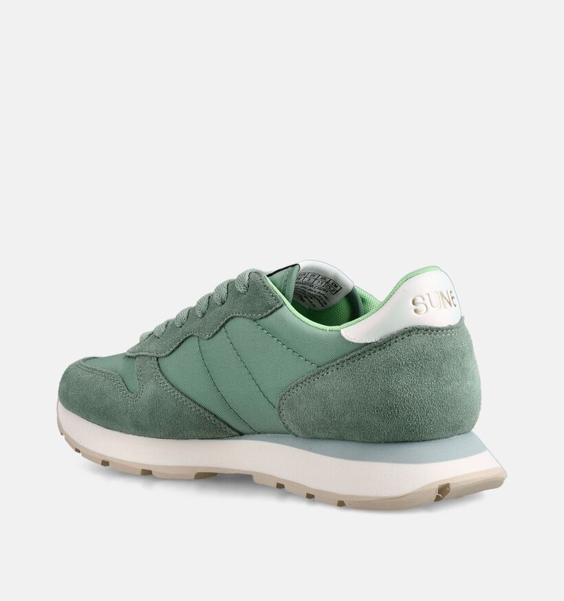 Sun68 Ally Groene Casual Sneakers voor dames (368710) - geschikt voor steunzolen