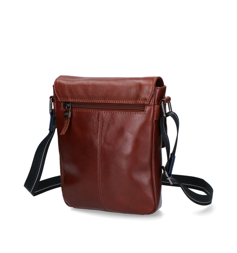 MicMacBags Zwarte Schoudertas voor heren (320202)