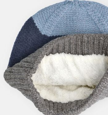 Little David Mutsen Blauw