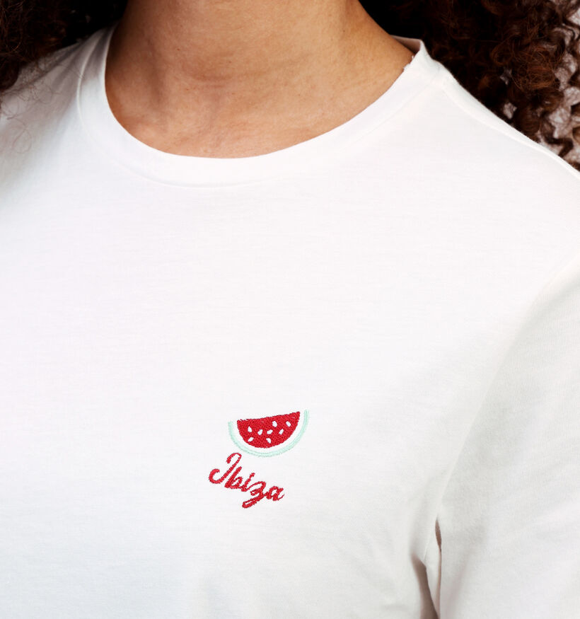 Vila Witte T-shirt voor dames (361404)